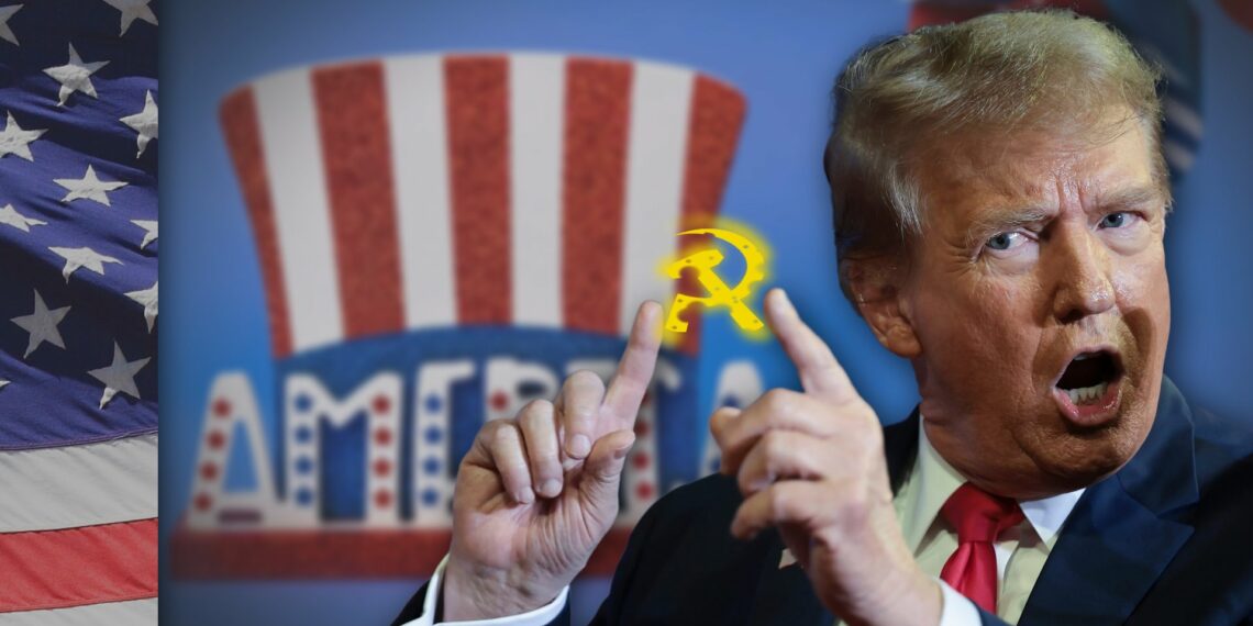 Donald Trump vs. czerwona zaraza [PRAWY PROSTY EU]