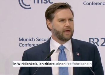 Jak J.D. Vance rozwścieczył pachnące naftaliną „elity” eurokratów? [TEKST PRZEMÓWIENIA, MONACHIUM]