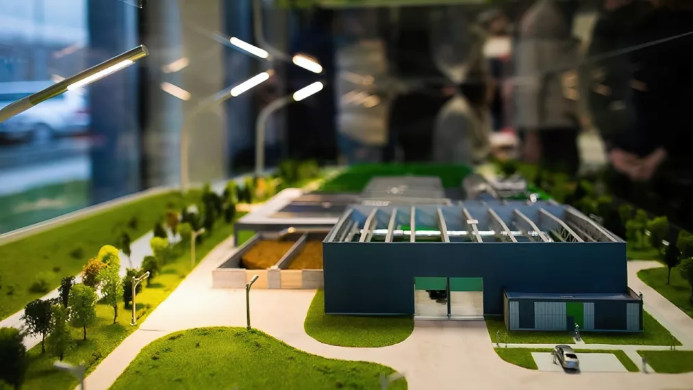 Makieta projektu realizowanego przez Control Process S.A. Fot. https://city-adm.lviv.ua