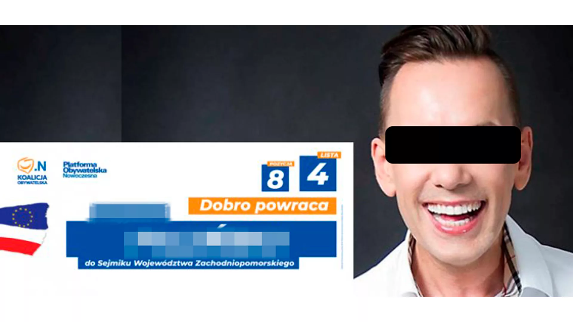 Krzysztof F. - prominentny aktywista LGBT ze Szczecina, związany wcześniej z Platformą Obywatelską oraz organizacjami walczącymi o prawa środowisk homoseksualnych