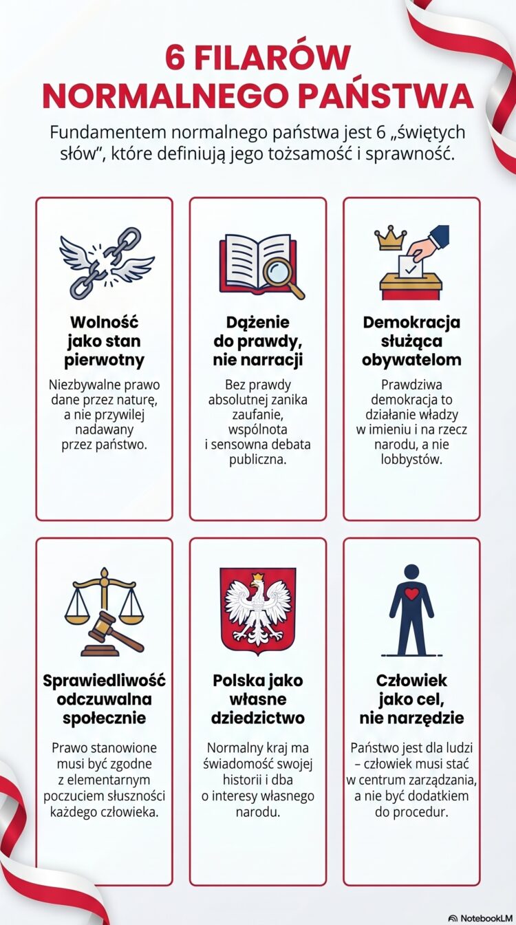 6 filarów normalnego państwa. „Listek Elf” przypomina piosenkę Jana Pietrzaka z czasów PRL 2 6 filarów normalnego państwa. „Listek Elf” przypomina piosenkę Jana Pietrzaka z czasów PRL - 6 filarow normalnego panstwa