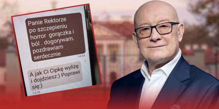 Rektor Minkina to nie tylko obleśne SMS-y. Sygnalista ujawnia wstrząsające fakty w zero.pl