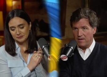 Tucker Carlson i Julia Mendel w rozmowie na temat Ukrainy [TŁUMACZENIE CAŁOŚCI]