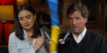Tucker Carlson i Julia Mendel w rozmowie na temat Ukrainy [TŁUMACZENIE CAŁOŚCI]