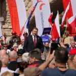 Jarosław Kaczyński i Przemysław Czarnek w Kłodzku. PiS zapowiada powrót do władzy i odbudowę państwa 5 Jarosław Kaczyński i Przemysław Czarnek w Kłodzku. PiS zapowiada powrót do władzy i odbudowę państwa