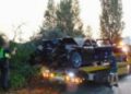 Pijany Ukrainiec z zakazem prowadzenia rozbił auto pod Wrocławiem. Jedna z pasażerek jechała w bagażniku