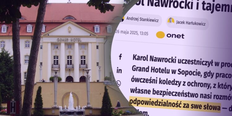 Onet chce niejawności procesu z Nawrockim. Czego tak naprawdę się boją?