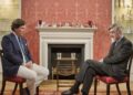 „Nie usprawiedliwiam Hitlera”, ale... Tucker Carlson okazuje się największym adwokatem wojen 13 Fot. Tucker Carlson/YT/screentake